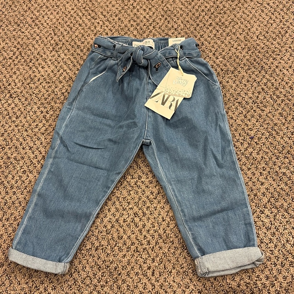 NWT Zara Disney Baby Jeans 🤍